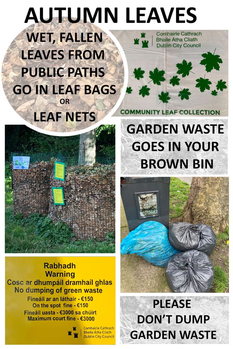 A message from CRA Regarding Autumn Leaves!